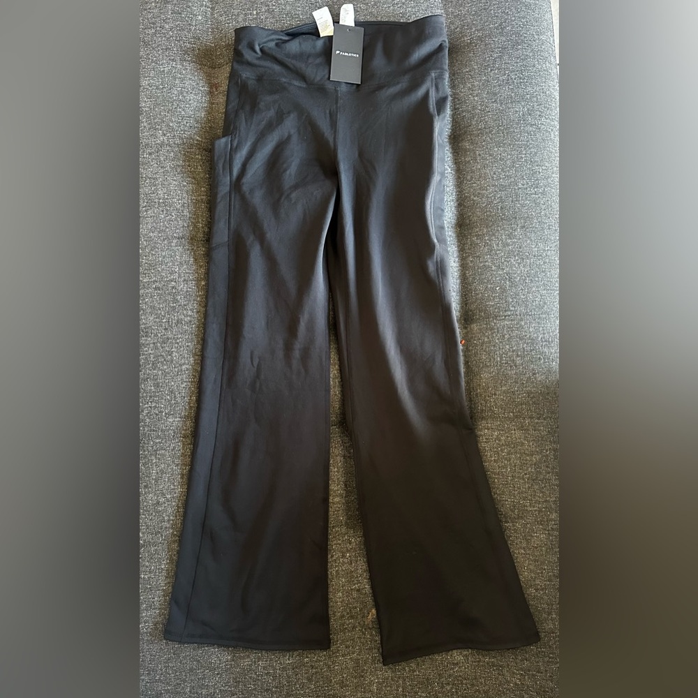 Fabletics Black Wide-Leg Leggings